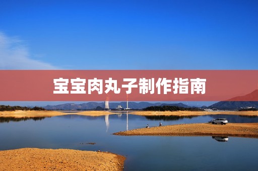 孕妈供卵代怀的孕妈供卵代孕的宝宝肉丸子制作指南